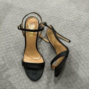 Fergie ankle strap heels